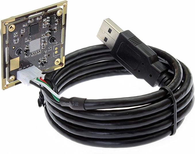 SVPRO 170 Degree Wide Angle 5 Megapixel Fisheye Lens USB Webcam Camera Module for Portable Video System