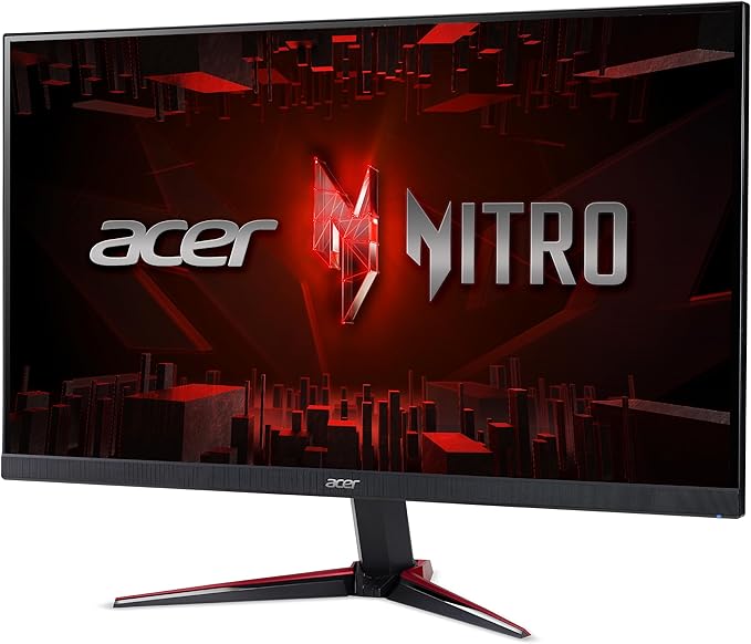 acer Nitro 23.8 Full HD 1920 x 1080 PC Gaming IPS Monitor | AMD FreeSync Premium | 180Hz Refresh | Up to 0.5ms | HDR10 Support | 99% sRGB | 1 x Display Port 1.2 &amp 2 x HDMI 2.0 | VG240Y M3biip
