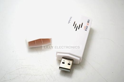 New USB 2.0 Analog Signal TV Receiver Adapter Tunner Box for Laptop PC