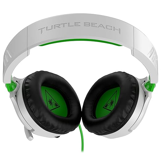 Turtle Beach Recon 70 Multiplatform Gaming Headset for Xbox Series X|S Xbox One PS5 PS4 PC &amp Mobile w/ 3.5mm Wired Connection - Flip-to-Mute Mic 40mm Speakers Lightweight Design White