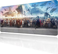 XXL Large Gaming Mouse Pad The Chosen One Custom Desk PadMousepad with Anti-Slip Rubber BaseStitched Frame Mouse MatPortable Desk Mat for Computer Keyboard Mice Laptop &amp PC31.5X15.7 Inch