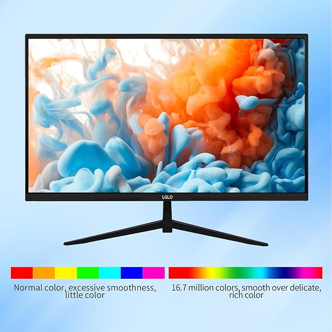 27 Inch 4K UHD (3840x2160) Monitor Dual Mode 4K@60Hz/2K@144Hz IPS Panel Borderless Design HDR400 99% sRGB Work &amp Gaming Monitor for Designers Office and PC Gaming with HDMI Display Port