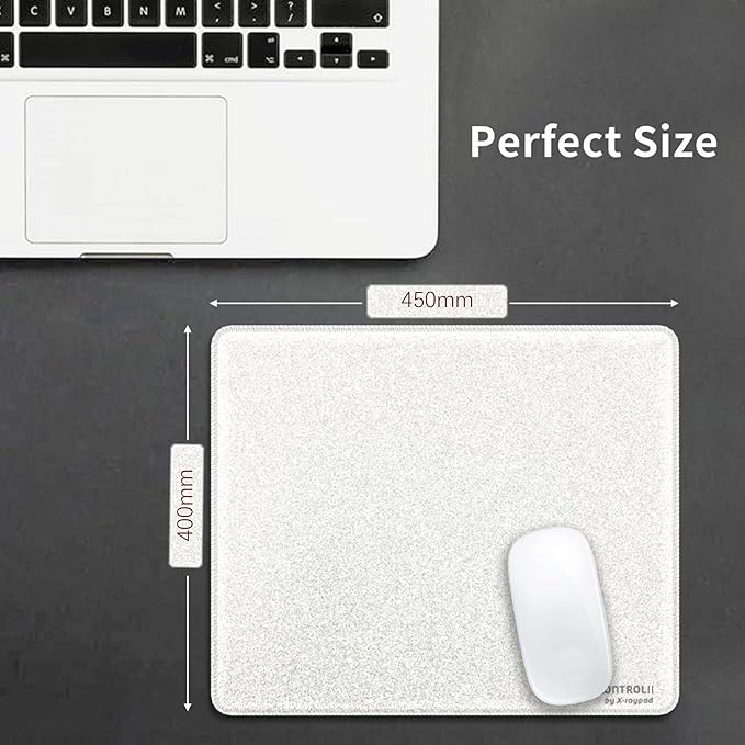X-Raypad Aqua Control Plus AC+ Gaming Mouse Pad Ultra-High Precision Mouse Pad with Perfect Speed and Control Capability Consistent X and Y Glide Designed for Fps Players with Low DPI Requirements