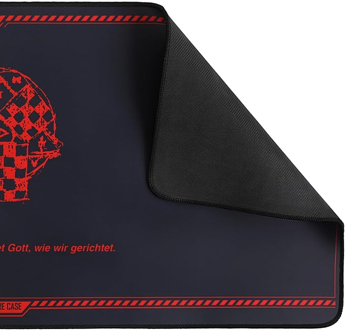 Mouse pad - Evangelion-Inspired Mystic Symbol Design Large 35.4x15.7 Stitched Edges Non-Slip Waterproof Anime Philosophy Desk Mat