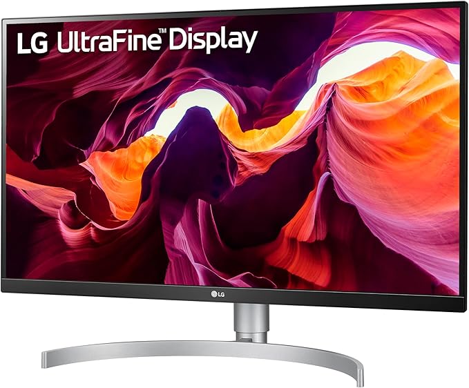 LG 27UL850-W 27 Inch UltraFine (3840 x 2160) IPS Display with VESA DisplayHDR 400 and USB Type-C Connectivity White