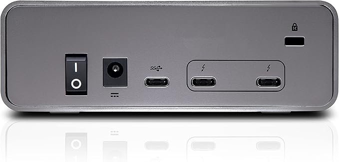 SanDisk Professional 6TB G-DRIVE Enterprise-Class Desktop Hard Drive HDD Ultrastar Drive Inside USB-C (5Gbps) USB 3.2 Gen 1 - SDPH91G-006T-NBAAD