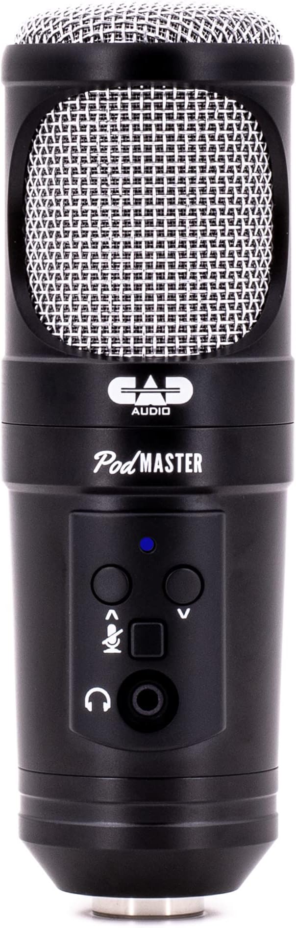 CAD PM1300 PodMaster™ SuperD usb Professional Broadcast / Podcasting Microphone with SuperD VOG Dynamic Capsule supplied with Broadcast Boom Mic Stand Black