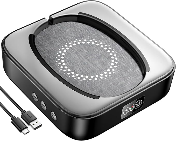 Meatanty Mouse Mover Undetectable Super-Silent Mouse Jiggler Device Move Randomly Automatic Wiggler Shaker Giggler Adjustable Interval Timer Keep Computer Laptop Active for Office Home Remote Work