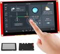 ELECROW ESP32 Display 800×480 7 Inch HMI Basic ESP32 RGB TFT LCD Touch Screen with Acrylic Case 32-Bit LX6 Dual-Core Processor Up to 240MHz Compatible with Arduino LVGL PlatformIO MicroPython