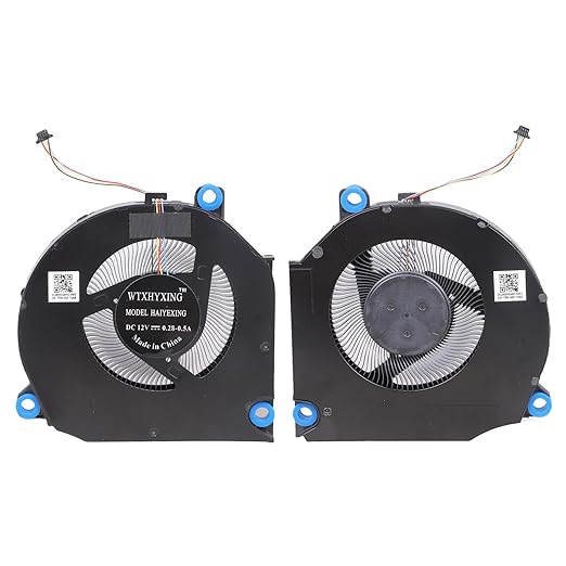 Professional Laptop Cooling Fan for Hunter V700 FRD WFG9 WFD9 Airflows Metal Easy Installation Metal Laptop Cooling