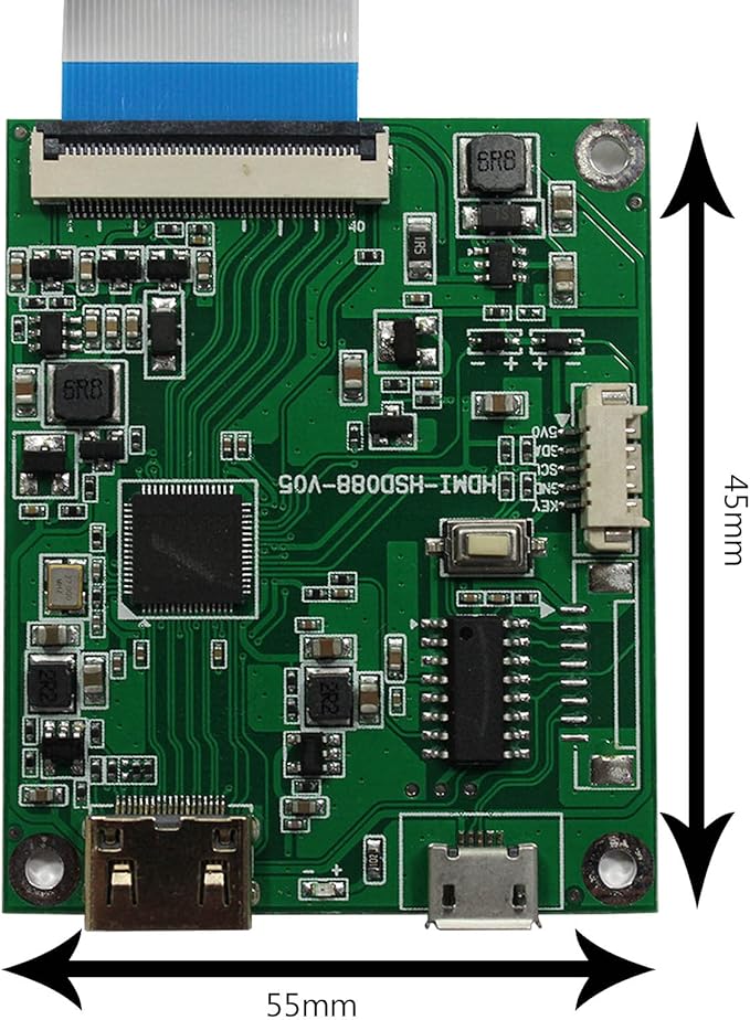 VSDISPLAY 8.8 8.8 Inch 1920X480 LCD Screen HSD088IPW1-A00 with to Mipi LCD Controller Board VS-HSD088