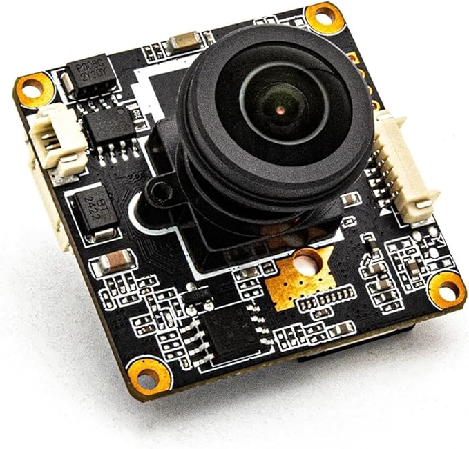 3MP 25FPS IP Camera Module 1mm 180 Degree Wide Angle Lens M12 Mount Lens POE48V Mini Webcam Security Camera Board