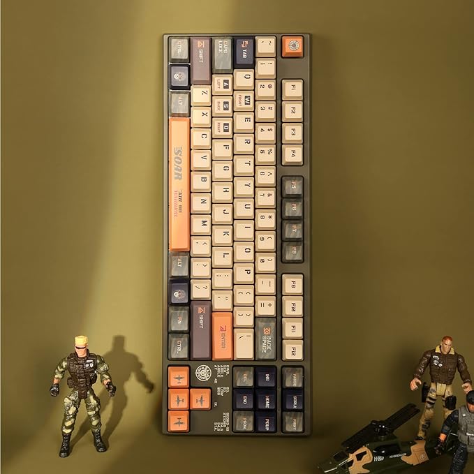Varmilo VA Series V2 Warrior Soar TKL Mechanical Keyboard (Cherry MX Silent Red)