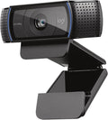 Logitech C920x HD Pro PC Webcam Full HD 1080p/30fps Video Clear Audio HD Light Correction Works with Microsoft Teams Google Meet Zoom Nintendo Switch 2’s new GameChat Mode Mac/Tablet- Black