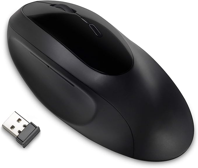 Kensington Pro Fit Ergonomic Wireless Mouse - Black (K75404WW)