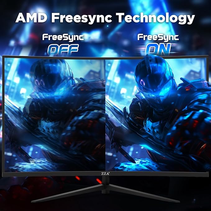 32 Inch Curved Gaming Monitor with 240Hz Refresh Rate 1ms GTG HDR600 1500R Curvature 1080P Resolution 122% sRGB FreeSync G-Sync Compatible DP and HDMI Ports VESA Mount for Competitive Gamers