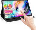 WIMAXIT 14 Portable Touch Monitor 1920x1080p Full HD Vesa Mount 98% sRGB Compatible with Laptop/PC/Game Console via HDMI/USB-C/3.5mm Audio Includes Cover Stand