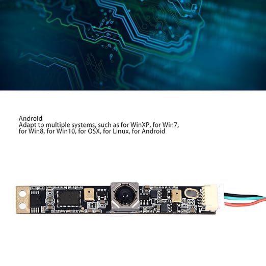 2MP 1080P USB Webcam Board with AutoDual Microphone and Wide Compatibility for Video Conferencing and Live Streaming