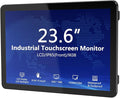 23.6 Inch Industrial Touchscreen Monitor10-Point Capacitive Touch IP65 LCD Display 16:9with VESA HDMI/VGA/DVI/USB/Audiofor Medical &amp Industrial &amp Kiosks POS.1920 * 1080