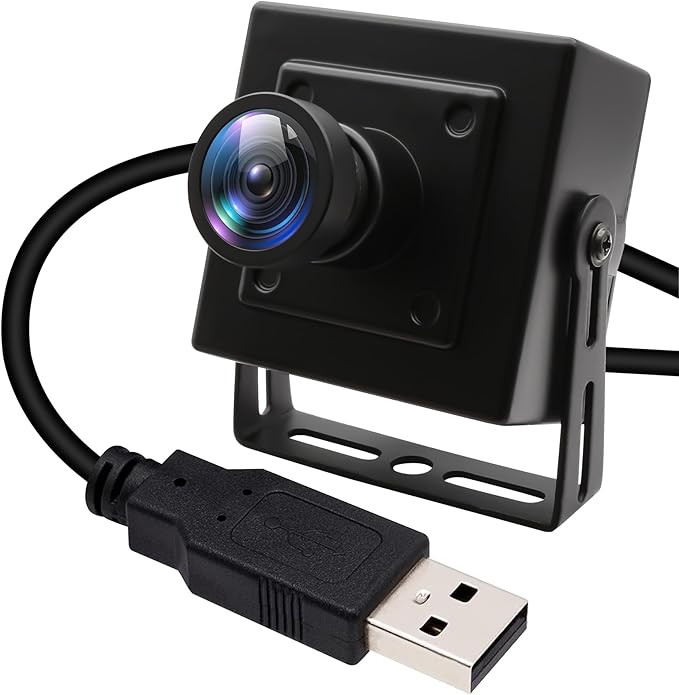 ELP 260FPS USB Camera for Computer - 2.9mm Wide Angle Lens 2MP Mini USB2.0 PC Camera CMOS OV4689 260FPS@360P 120FPS@720P 60FPS@1080P FHD Webcam for Jetson Nano