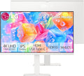 LG 27-Inch Smart Monitor 4K UHD (3840 x 2160) IPS Display HDR10 Built-in Speaker Screen Share Remote Control WebOS HDMI USB Type-C PD 65W AirPlay 2 Bluetooth Tilt/Height/Swivel/Pivot Stand