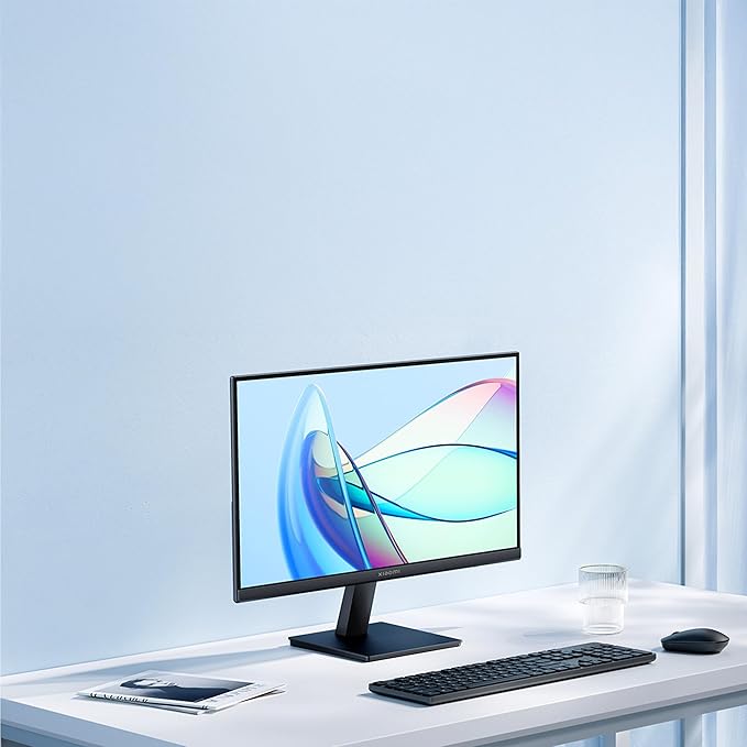 XIAOMI A22i 22 inch Monitor 75Hz high Refresh Rate IPS Hard Screen 7.5mm Ultra-Slim Body 1080p FHD Resolution ∆Е&lt2 Factory Color Calibration HGMI &amp VGA Easy mounting