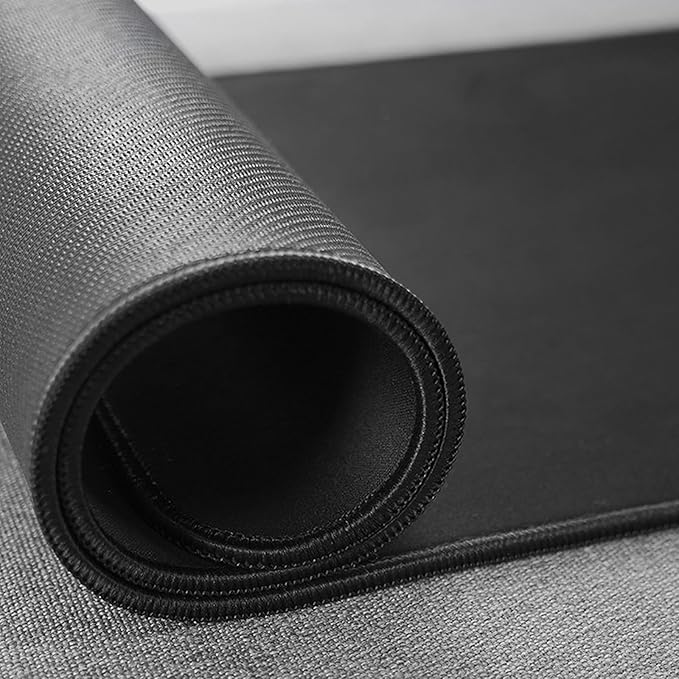 [55 x 24] Extra-Large Mouse Pads Gaming mat - Enhance Gaming Experience with The Massive Battle mat Waterproof Easy-Clean and Lint-Free Desk mat Perfect for PC Game Tables (Black 3XL)