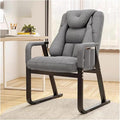 Computer Chair Computer Recliner Office Chair Mobile Rolling Dining Chair Vanity Gaming Chaise De Bureau Theater Furniture(B+Footstool)