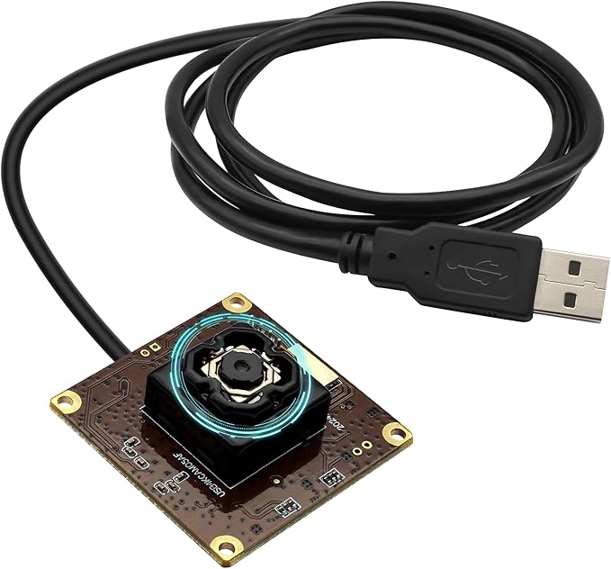 SVPRO 4K Autofocus USB Camera Module with in-Body Image Stabilization IBIS Camera Anti Shake Camera Board UVC Lightburn Camera3D Printer USB Plug in Camera for Computer Vision Industrial Camera