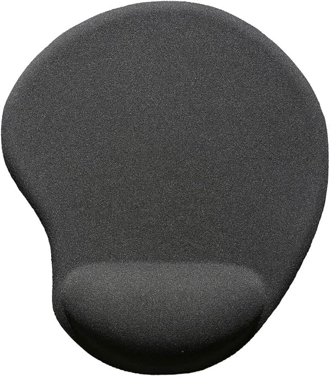 Ohm Electric PCGEAR PC-SMP03 01-0769 OHM Mouse Pad Wrist Rest Included Prevents Arm Fatigue Gel Material Black