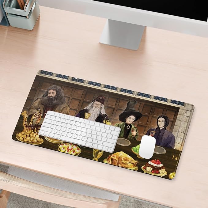 Head Case Designs Officially Licensed Harry Potter Hagrid Albus Minerva Snape Graphics 23.62 x 11.81 x 0.12 inches (600 x 300 mm) - L Gaming Office Desk PC Keyboard Mouse Mat Pad