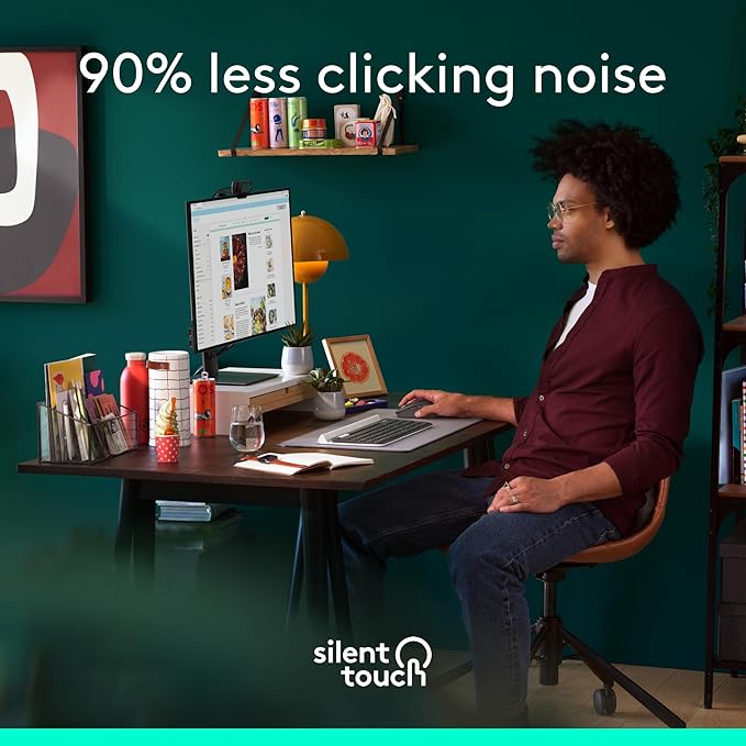 Logitech Signature Plus M750 L Wireless Mouse - for Large Hands SmartWheel Bluetooth Multi Device 24-Month Battery Silent Clicks Customizable Side Buttons Contoured Shape - Graphite