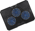Efficient Notebook Coolers Pad with Adjustable Stand Enhances Air Circulation for High Laptops Accessories Laptop Cooling Pad