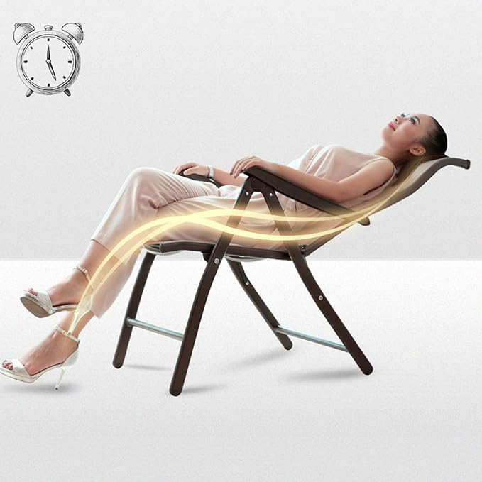 Office Chair Gaming Chair Computer Chair Recliner Lounge Chair Textilene Adjustable Portable Curved with Head Pillow Indoor Outdoor Office