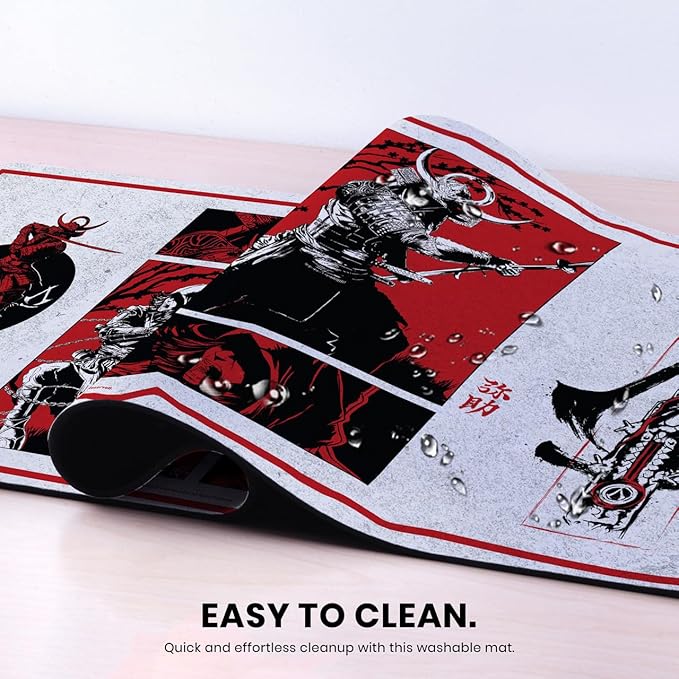 Head Case Designs Officially Licensed Assassin's Creed Character Art Shadows Graphics 37.4 x 15.75 x 0.16 inches (900 x 400 mm) - XL Gaming Office Desk PC Keyboard Mouse Mat Pad