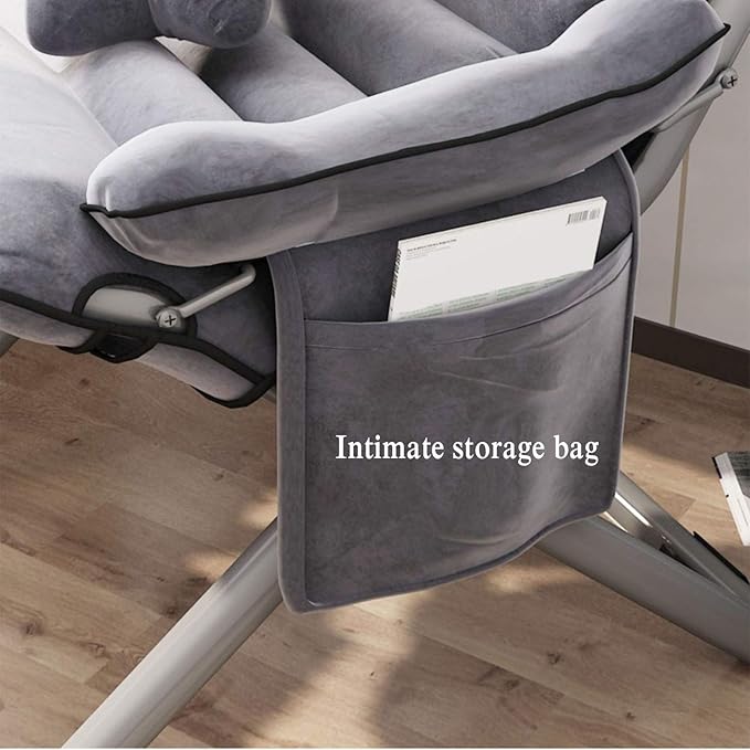 Office Chair Gaming Chair Computer Chair Folding Chair Lazy backrest Sofa Chair Living Room Lunch Break Siesta Chair
