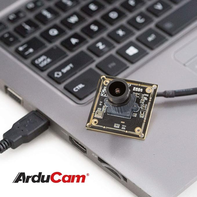 Arducam 1080P Low Light WDR USB Camera Module for Computer 2MP 1/2.8” CMOS IMX291 100 Degree Wide Angle Mini UVC Webcam Board with Microphone 3.3ft/1m Cable for Windows Linux Mac OS