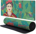 Head Case Designs Officially Licensed Frida Kahlo Butterfly and Parrot Floral Art 37.4 x 15.75 x 0.16 inches (900 x 400 mm) - XL Gaming Office Desk PC Keyboard Mouse Mat Pad