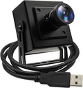ELP 16MP Wide Angle USB Camera for Raspberry Pi &amp Computer - 4K Web Camera for Desktop &amp Laptop - 120 Field of View - IMX298 Sensor