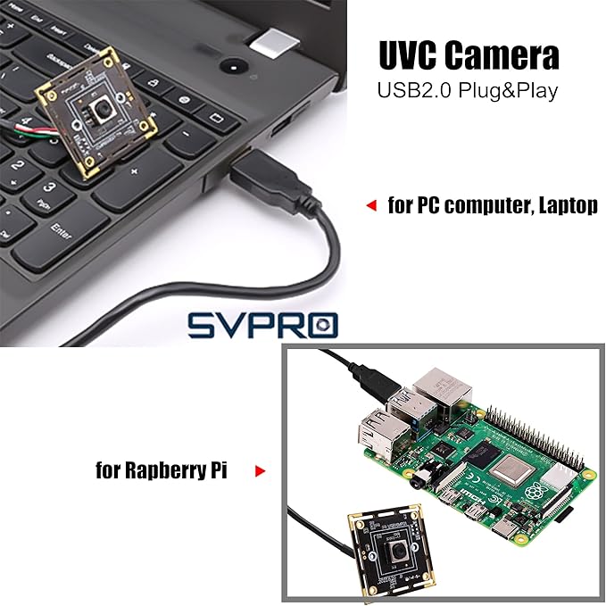 SVPRO Autofocus USB Camera Module for ComputerIMX298 16MP CMOS USB Camera for OpenCV LightBurn UVC Video CameraIndustrial Webcam Board for 3D PrinterRaspberry Pi with 3.3ft/1m Cable