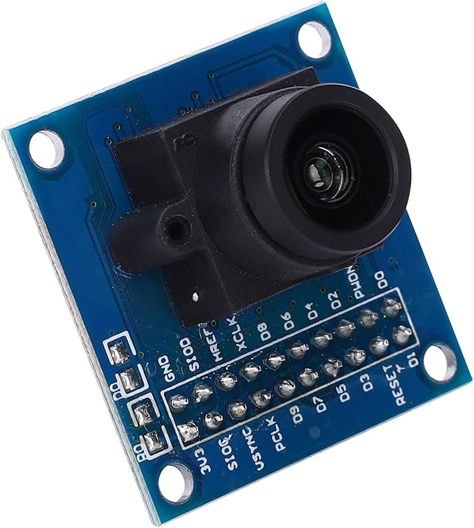 OV7725 30W High Definition Camera Module with STM32 for Webcam 60fps VGA Output SCCB Interface Programmable Low Illumination Sensitivity 1/4in Optical Size Ideal for