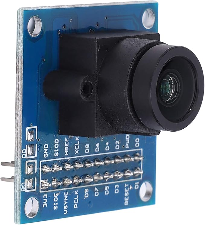 OV7725 30W High Definition Camera Module with STM32 for Webcam 60fps VGA Output SCCB Interface Programmable Low Illumination Sensitivity 1/4in Optical Size Ideal for