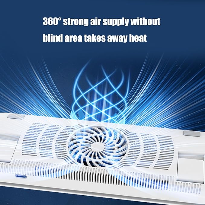 Laptop Heat Dissipation Stand with Innovative Semiconductor Cooling and Quiet Operational for Gamers and Professional Semiconductor Refrigeration Pad