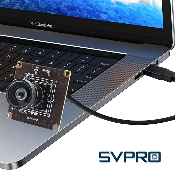 SVPRO 12MP USB Camera Module 4K 30fps Lightburn Camera 1080P 120fps High Speed with M12 Manual Focus Lens IMX577 Wide Angle PC Cam for Raspberry PiLinuxWindowsAndroidMac OS