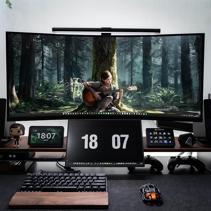 Kado 15.6 Inch FHD Portable Monitor for Laptop 1080p Second Display IPS 1920x1080 45W Reverse Charging HDMI USB-C Laptop Screen Extender Kickstand for PC Mac Dex Tablet Xbox PS4/PS5 Switch
