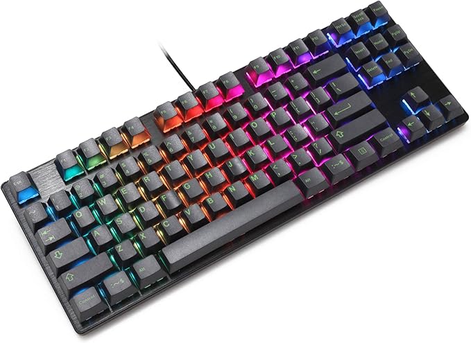 KPREPUBLIC Smart Duck xs87 87 Key Mechanical Keyboard kit 80% TKL hot swappable Switch Lighting Effect RGB Switch led Type c Software Macro (SmartDuck XS87 Kit x1)