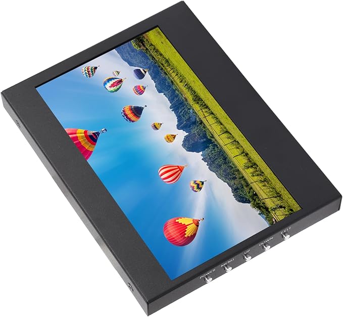 7 Inch Capacitive Touch Screen Display Portable HD Color Screen 1024x600 Resolution with HD Multimedia Interface and Input USB Touch Screen for PC Laptop Gaming DVR