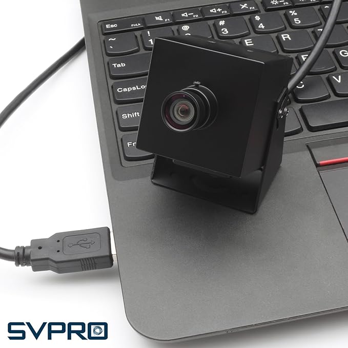 SVPRO 48MP USB Camera Ultra High Definition 8000x6000 Mini Lightburn Camera for Laser EngraverUSB2.0 Machine Vision Industrial Camera Wide Angle USB Webcam for ComputerRaspberry Pi