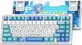 LINGBAO K75 Wireless Mechanical Keyboard 75% Anime Gaming Keyboard with 10000mAh Battery Hot-Swappable Pre-Lubed Switches RGB Backlit PBT Keycaps Creamy Sounding Computer Keyboards for PC/Mac/Win