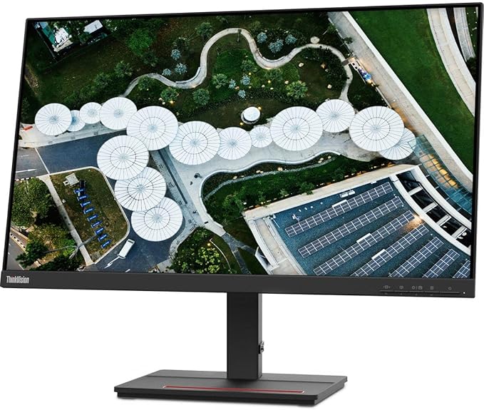 Lenovo ThinkVision S24e-20 24 Class Full HD LCD Monitor - 16:9 - Raven Black